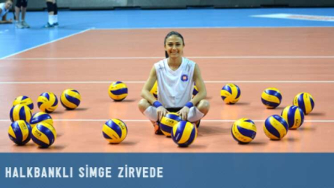 Halkbank'ın Gururu Simge Aköz