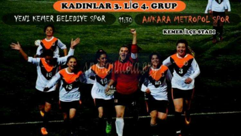 Metropol Kemerspor'la Oynuyor