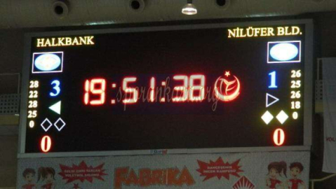 Halkbank'ın Galibiyet Sevinci