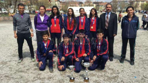 Y.Kemal Ortaokulu'nun Bocce Başarısı