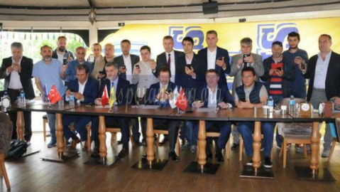 Ankaragücü M.Yiğiner ve Basın Biraradaydı