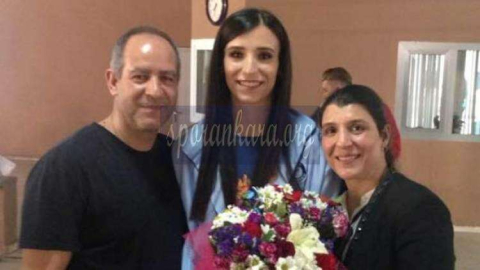 Voleybolcumuz C.Çağlar'ın Mezuniyet Töreni
