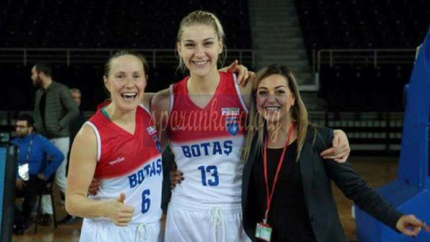 Botaşspor Mersin'i 87/80 le Geçti