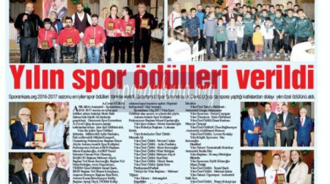 Teşekkürler Anayurt Gazetesi ve C.Uğraş