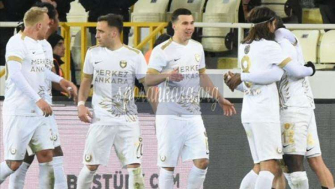Ankaragücü 14.Hafta Sonra Güldü