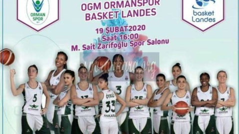 Ormanspor Fiba Kadınlar Kupası Maçı