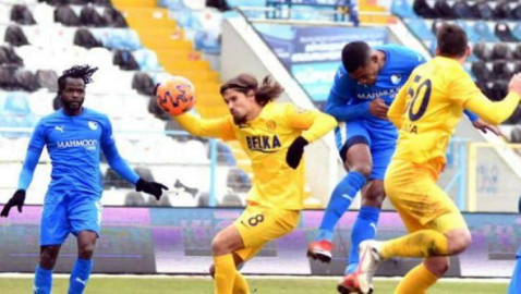Ankaragücü Erzurum'da Sessiz Kaldı