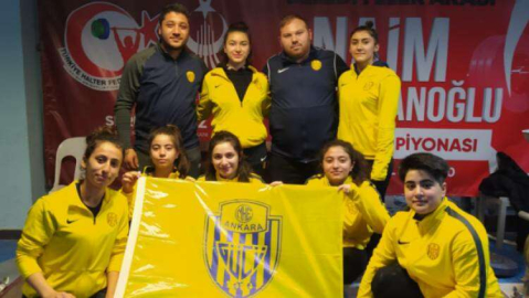 Ankaragücü Halter'den 16 Madalya