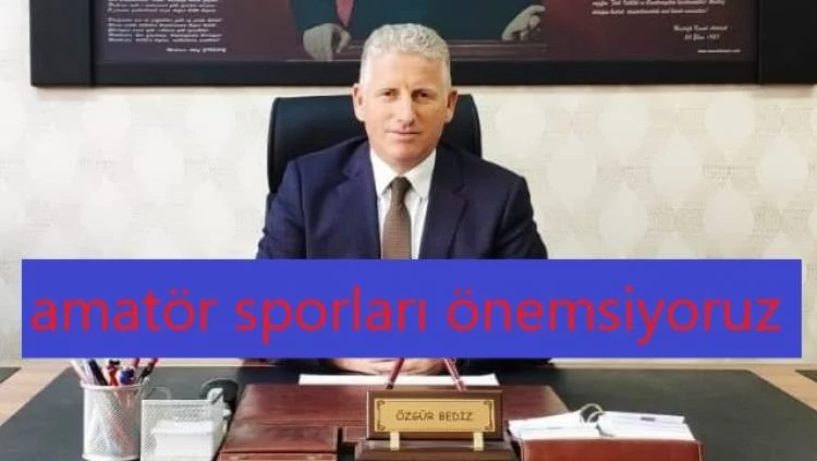 Beypazarı Belediyespor Kulübü Başkanı Özgür Bediz