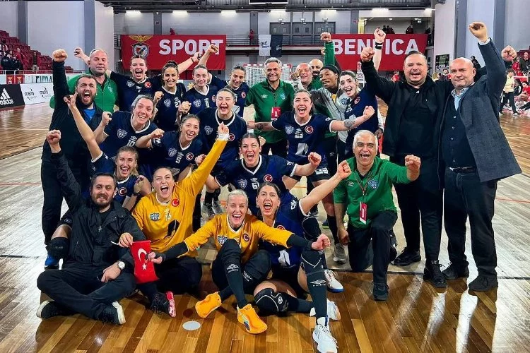 Konyaaltı EHF Avrupa Kupasında Çeyrek Finade